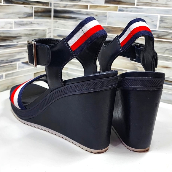 Tommy Hilfiger Platform Wedge Heel - Picture 4 of 5